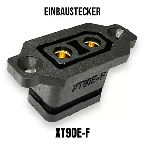 ✅ 1x XT90E-F Einbaubuchse Stecker Lipo Akku Goldstecker XT90E XT90 XT90H 90A ✅ - Bild 1 von 13