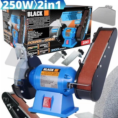 Multifunctional Bench Sander 2 in 1 Sander 250W Belt Sander - Image 1 of 4