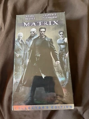 The Matrix Keanu Reeves-Collector's Edition SEALED VHS - Image 1 of 2