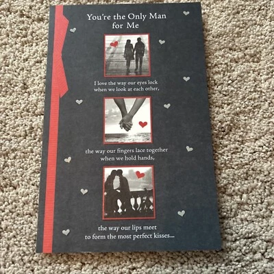 Romantic Valentine's Day Card for Man. Retails for $3.89  American Greetings - Image 1 of 3