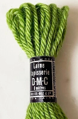 DMC Laine Tapisserie France 100% Wool Tapestry Yarn - 1 Skein Yellow-Green #7769 - Image 1 of 4