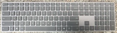 Microsoft Surface Slim Bluetooth Silver REPLACEMENT KEYBOARD KEYCAPS KEYS (1742) - Image 1 of 4