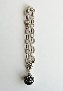 Armband Bettelarmband + ESPRIT Charm Kugel schwarz Spinell Silber 925 (1600) - Bild 1 von 4