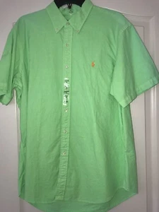 Polo Ralph Lauren Small Pony neongrün Oxford Hemd XLarge XL  - Bild 1 von 6