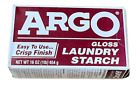 Argo Gloss Laundry Starch Easy to Use Crisp Finish 16 oz BB 06/20 DISCONTINUED