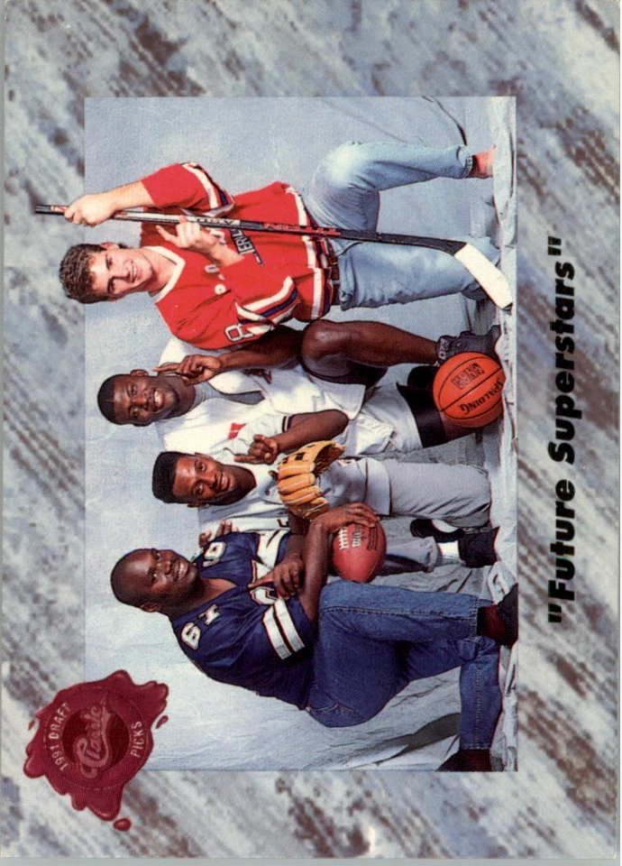 1991 Classic Four Sport French Trading Card Pick - Image 1 of 1