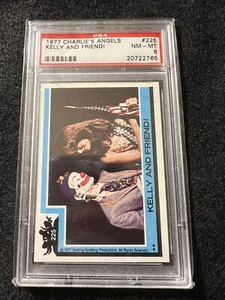 1977 PSA 8 Charlie's Angels #225 - PSA 8 NM-MT - Jaclyn Smith - Kelly - Picture 1 of 2