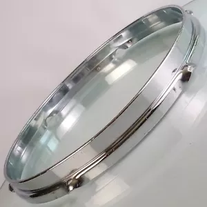 Yamaha 12" Aluminium 6Lug Power Hoop Tom Drum Batter Rim Maple Custom Mark1 Japan - Bild 1 von 7