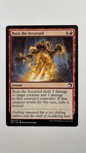 MTG Innistrad Midnight Burn the Accursed 132/277 Magic the Gathering - Picture 1 of 2