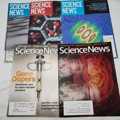 Lot Of (5) 2007-2009 Popular Science Magazines Energy Science Space The Magazi - Image 1 of 4