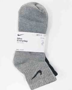 Nike Everyday Cushion Ankle Training Socks (3 Pair), Men's & Women's Ankle Socks