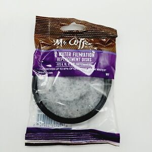 Mr. Coffee Water Filtration Replacement Disks Removes Chlorine, 2 Disks