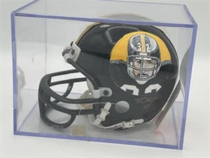 Franco Harris SIGNED PITTSBURGH STEELERS FOOTBALL Mini HELMET - Picture 1 of 8