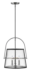 Hinkley Lighting 38113BN Tournon - 3 Light Medium Pendant-Brushed Nickel Finish - Picture 1 of 2