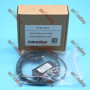 Cable de programación CS1W-CIF31 conversión USB a RS232 para Omron ENVÍO RÁPIDO - Imagen 1 de 6