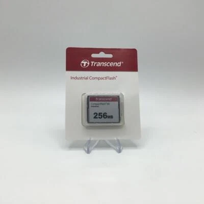 Transcend 256MB 80x Speed Compact Industrial Flash Card (TS256MCF80) - Image 1 of 2