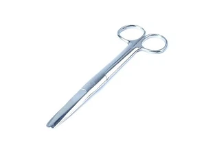 5" Round Round End Stainless Steel Scissors School Craft Art Scrapbooking C6051 - Picture 1 of 1