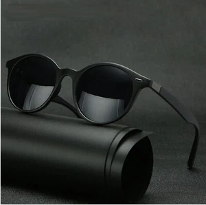 Men's Women's Sunglasses Light Round Retro Classic Fashion Shades Comfortable - Picture 1 of 23
