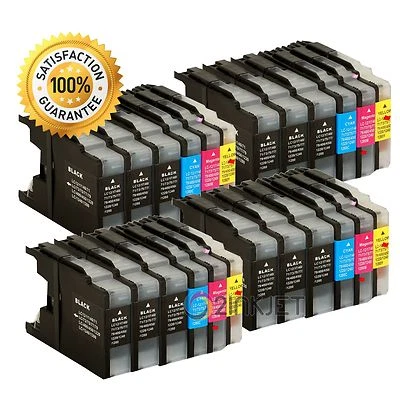 24 PK LC-75 LC75 LC71 Ink Cartridge for Brother MFC-J430w MFC-J825DW MFC-J835W - Image 1 of 2