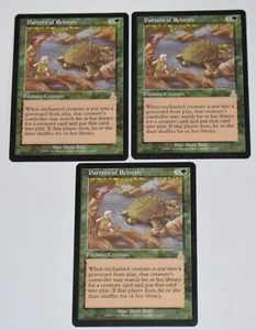 3x PATTERN OF REBIRTH Green Rare Enchant Creature Urza's Destiny MTG Card - Picture 1 of 4