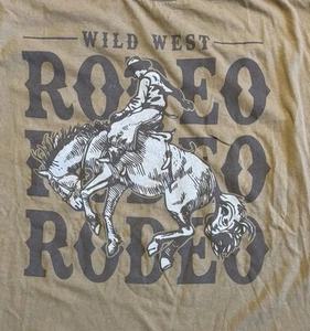 Wild West Rodeo Women's Goodie Two Sleeves T-Shirt 2XL Lark Green Tee NWT - Picture 1 of 7