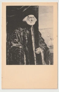 Tintoretto Venetian Senator Portrait Frick Collection New York Vintage Postcard - Picture 1 of 2