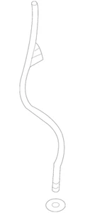 Genuine Kia Guide Tube 26612-3C203 - Picture 1 of 2