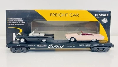 K-Line Ford Flatcar w/ Diecast Thunderbirds K691-6001 LN - Image 1 of 4