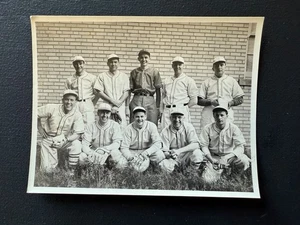 Fotografía original vintage del equipo de béisbol de Kansas City 3 3/4" x 4 7/8" - Imagen 1 de 3