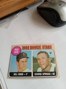 1968 Topps RC Stars Rohr/ Spriggs, Boston Red Sox. # 314 EXMT Siehe Scan !!!!!!!! - Bild 1 von 2