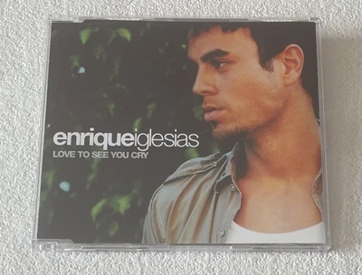 ENRIQUE IGLESIAS ~ LOVE TO SEE YOU CRY ~ 2002 UK 4-TRACK ENHANCED CD SINGLE Foto 1 de 4
