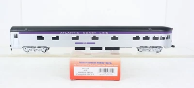 HO IHC Premier 47753 Atlantic Coast Line PS Corrugated Side Observation #253 - Image 1 of 4
