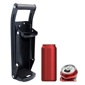 Can Crusher Wall Mounted Aluminum Bottle Crusher 16oz 12oz 8oz Heavy Duty Can... - Picture 1 of 7