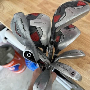 Wilson Profile Platinum Iron And Wood Set Golf Club Men’s Regular Flex - Picture 1 of 14