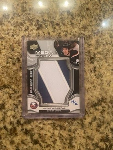 2022-23 Upper Deck Premier - Premier Mega parche Mathew Barzal #PMP-MB pecho/26 - Imagen 1 de 2