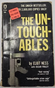The Untouchables by Eliot Ness with Oscar Fraley 1964 Al Capone Empire Crime PB - Picture 1 of 6
