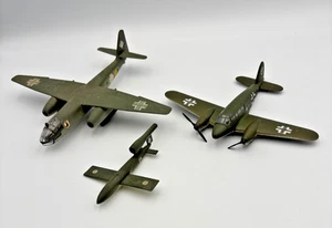 Arado Ar-234B Blitz & V-1 Fieseler Fi 103 & Siebel Fh 104 Plastic Model Planes - Picture 1 of 14