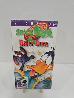 Stars of Space Jam - Daffy Duck VHS 1996 Watermark Factory Sealed NEW HTF - Image 1 of 4