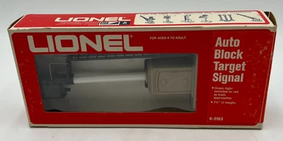 Lionel Train Auto Block Target Signal #6-2163 New in Box - Image 1 of 4