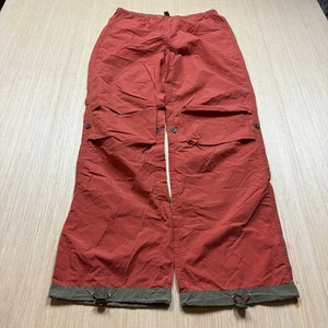 Vintage Y2K Express Paratrooper Wide Leg Parachute Cargo Pants S Women’s Baggy - Picture 1 of 11