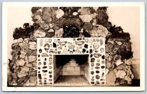 K40/ Richmond Bend Oregon RPPC Postcard c1940 Peterson Rock Garden 425 - Picture 1 of 2
