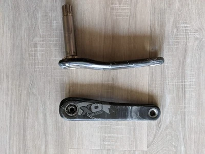 Juego de bielas de carbono SRAM XO X0 175 mm de longitud GXP, 453 gramos  - Imagen 1 de 4