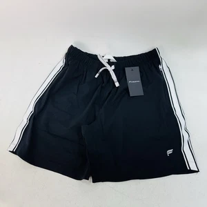 Fabletics Hombre’s The One Corto Forrado 7” Rayas Negro/Clásico Blanco Nuevo con Etiquetas Mediano - Imagen 1 de 6