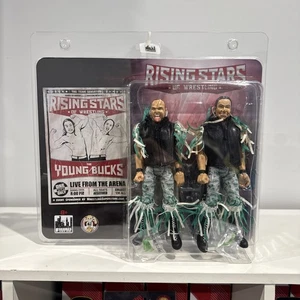 Young Bucks Rising Stars Of Wrestling Figures 2 Pack - Foto 1 di 13