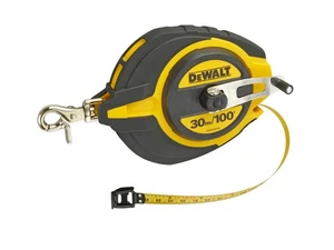 DeWalt DWHT0-34144 Steel Long Tape Measure 30 Metre / 100ft – 12mm Wide - Picture 1 of 2