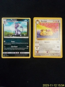 Pokemon Alolan Persian 79/149 Card And Bonus Jungle Persian Card - Picture 1 of 13