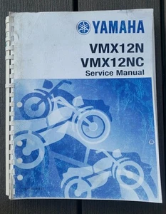 1985 YAMAHA MOTORCYCLE VMX12NC LIT-11616-VM-13 SERVICE MANUAL*PLUS 4*SUPPLEMENTS - Bild 1 von 12