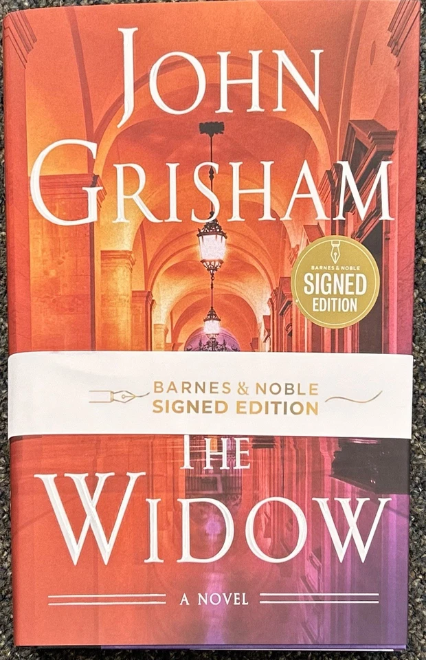 SIGNED NEW THE WIDOW by John Grisham (2025, Hardcover)-1st ed. - Image 1 of 1