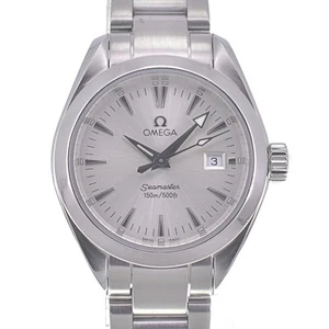 OMEGA Seamaster Aqua Terra 150m 2577.30 Date Quartz Ladies Watch O#140820 - Picture 1 of 10