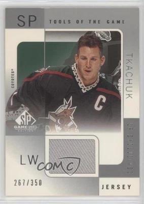 2000-01 SP Game Used Edition Tools of the Numbered to 350 /350 Keith Tkachuk #KT - Image 1 of 2